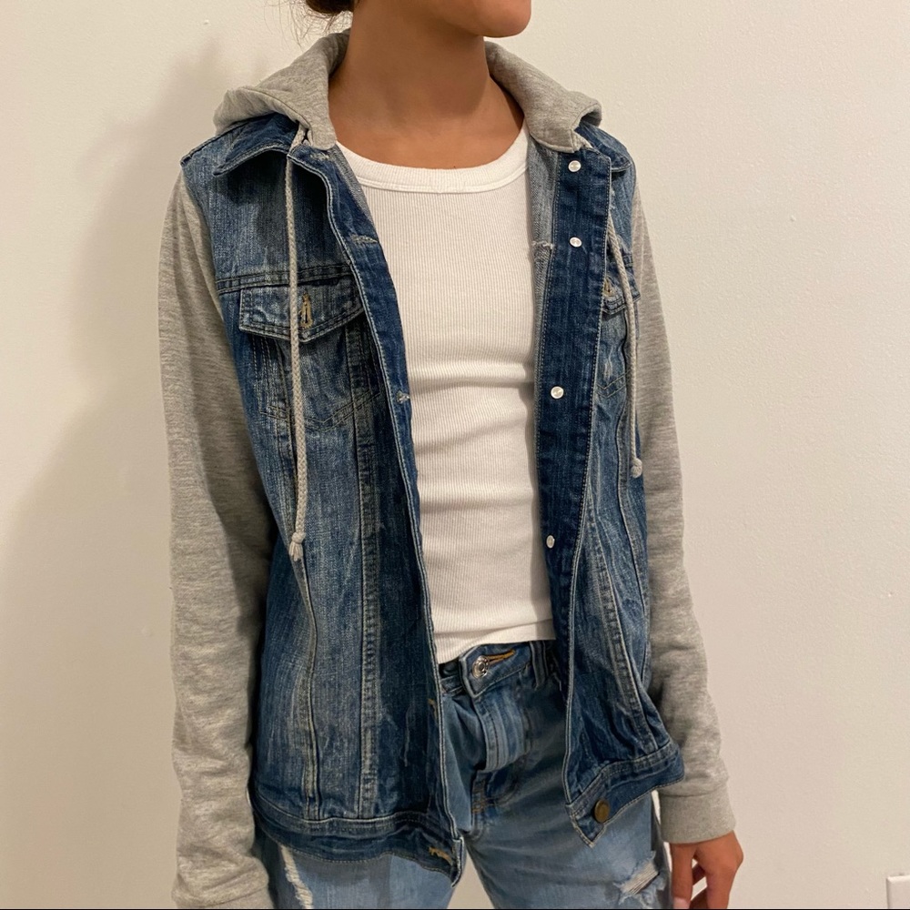 Hoodie Denim jacket
